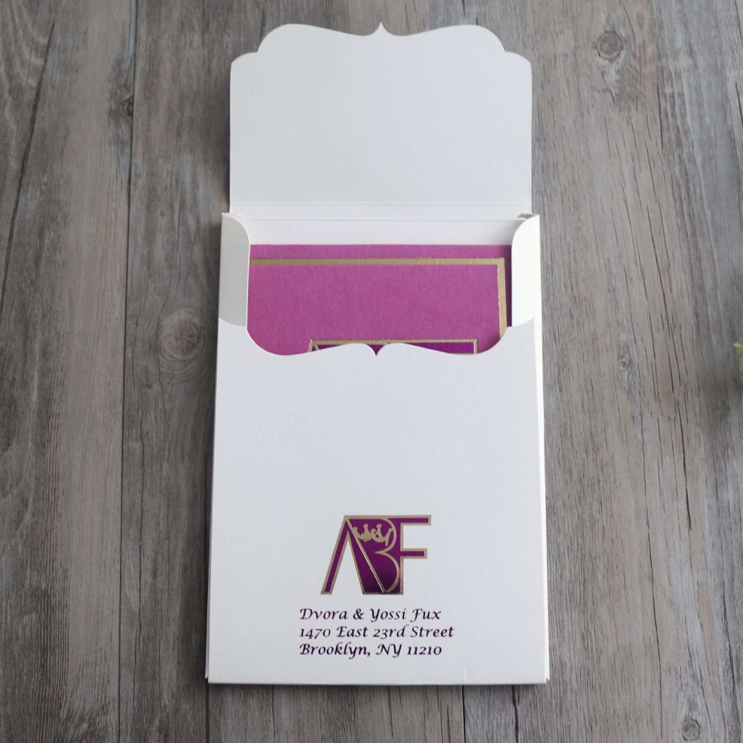 Invitation Card With Velvet Holder Modern Invitation Card Customized
